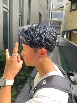 カラー メンズ RITSUKI横浜 メンズ特化😎のヘアスタイル