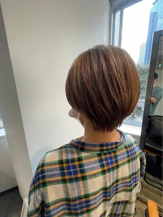 ショート 竹下 勝也のヘアスタイル