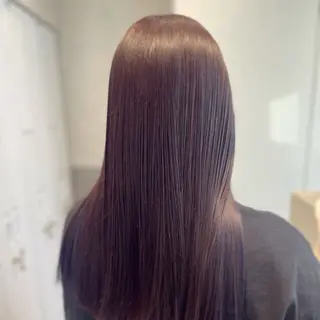 ロング カラー 広島:ミルキーカラー tsumaのヘアスタイル
