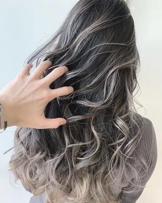 ロング カラー ヘアアレンジ 阿部 圭悟のヘアスタイル