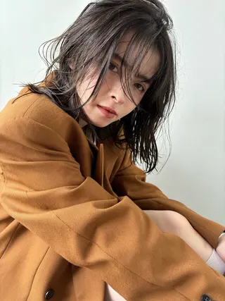 ミディアム haku hair/ 宿谷直暉のヘアスタイル