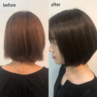 ショート カラー 桑原 菜摘のヘアスタイル
