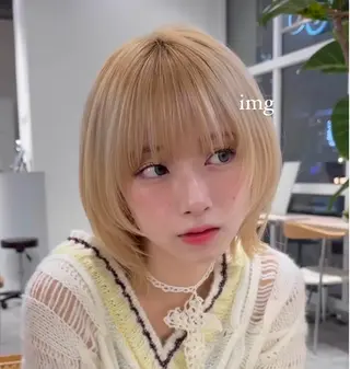 ショート asuka/似合わせ /レイヤー/暖色のヘアスタイル