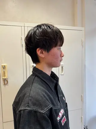 ショート ROMEO京橋 タナカユアンのヘアスタイル