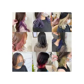 カラー SALOWIN栄 高須大貴のヘアスタイル