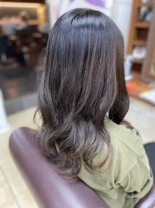 ロング HIRAGA MIKIのヘアスタイル
