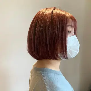 カラー コウノス マサコのヘアスタイル