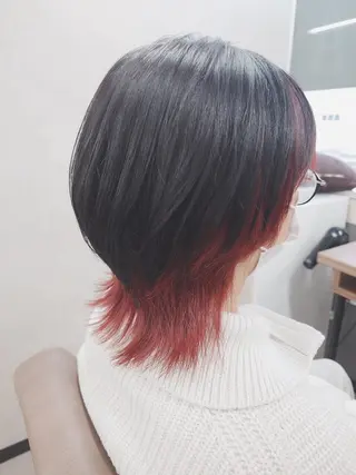 カラー 蒔田 翔大のヘアスタイル