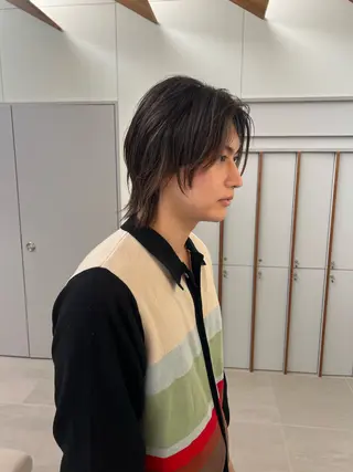 メンズ 柔らかいカラー🎀 rinaのヘアスタイル