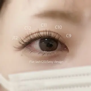 マツエク・マツパ 中島 美月のマツエク・マツパデザイン