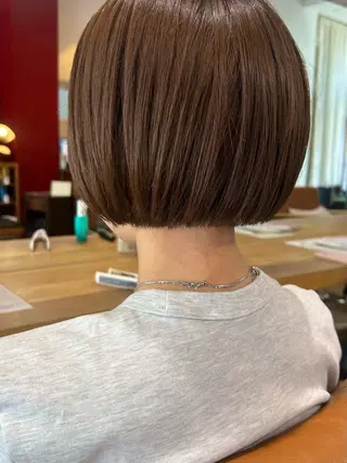ミディアム ORe'S HAIR BE　GLaDまなみのヘアスタイル