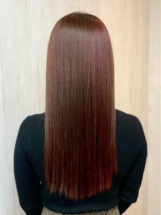 ロング カラー GLOSS 心斎橋 山上のヘアスタイル