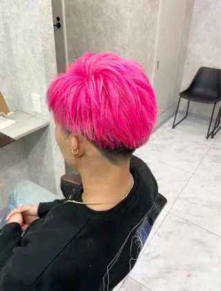 ショート 🦋ハイトーン🦋 石山 希理🦋のヘアスタイル