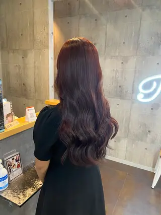 ロング 透明感ハイトーン カラー🦋🌧希咲のヘアスタイル