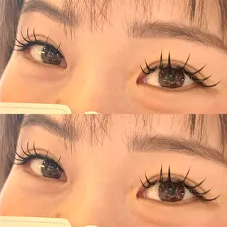 マツエク・マツパ EYE CARRY ⋆.✶🖤のマツエク・マツパデザイン