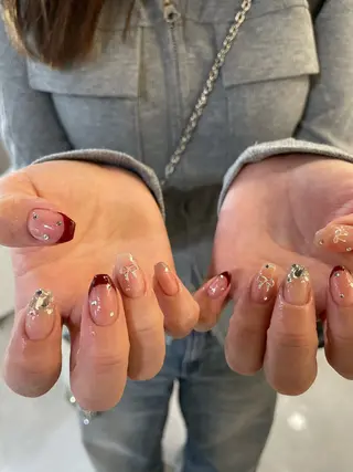 ミディアム LBnail.sae /おえかきネイルのネイルデザイン