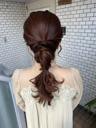 ヘアアレンジ 大人可愛いヘアメイク 💋🧚‍♀️しずかのヘアスタイル