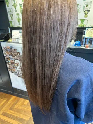 ロング カラー そら୨୧˖men's /デザインカラーのヘアスタイル