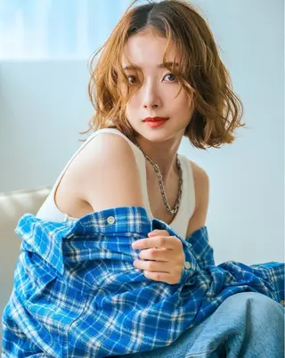 ミディアム little×kuruku 銀座2号店 【リトルクルク】所属・🗽うる艶/メンズ Yui🗽🗺️のヘアスタイル