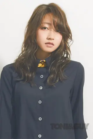 ロング パーマ 橋口 晃典のヘアスタイル