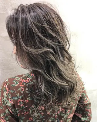 ミディアム カラー 北間 寛哉のヘアスタイル