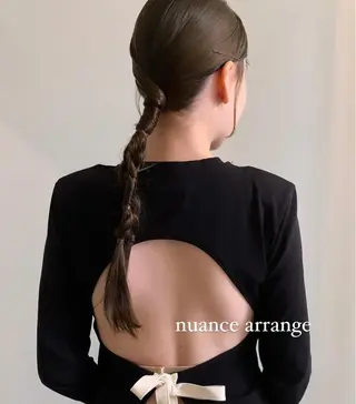 ヘアアレンジ 落合希 Olivebeigeのヘアスタイル