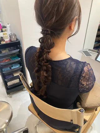 ロング ✨色持ちの良い艶 カラー✨蟹江真世のヘアスタイル