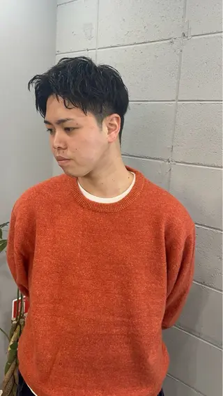 カラー メンズ 天王寺メンズパーマ /マツムラミユウのヘアスタイル