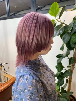 ミディアム カラー 🌼ハイライト透明感 🌼maiのヘアスタイル
