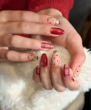 ネイル あや✨🌸長さだし カワイイ系ピンク専門のネイルデザイン