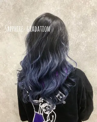 セミロング カラー にしき さんのヘアスタイル