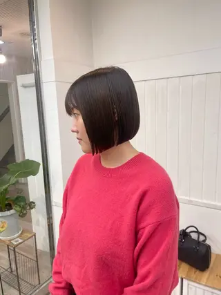 ショート 髪質改善/髪質改善 ストレート特化　稲吉のヘアスタイル
