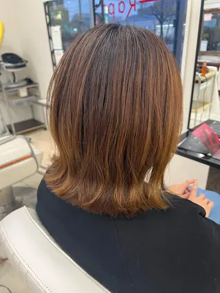 ミディアム Rapt.HAIR 中村 知里のヘアスタイル