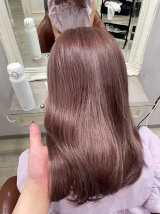 カラー 緑区/艶髪 🦋柿下のヘアスタイル