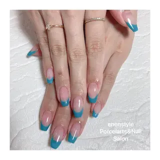 ミディアム ネイル 👑enen style👑のネイルデザイン