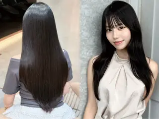 韓国ヘア/美髪矯正/ Haruna🦋のヘアスタイル