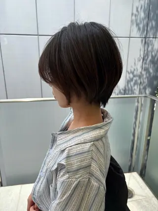 ショート 大人ショート特化/ カットモデル/表参道のヘアスタイル