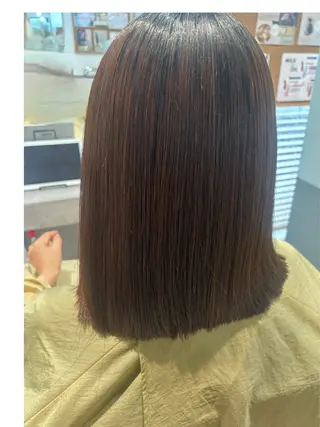 セミロング 畑 有里恵のヘアスタイル