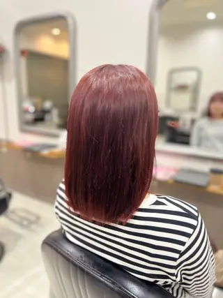 カラー 艶髪🥣透明感カラー 🫧前田奈津実のヘアスタイル