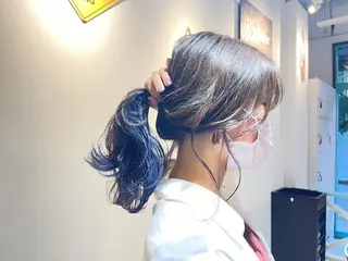 ロング 大林 千尋のヘアスタイル