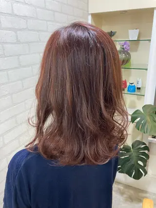 セミロング 北田 瑠人のヘアスタイル
