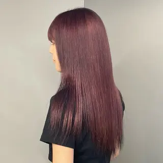 ミディアム カラー ヘアアレンジ fifth 石川 凪のヘアスタイル