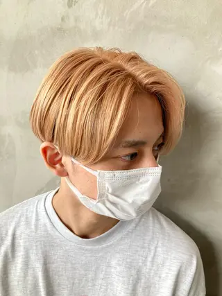 ショート パーマ メンズ 波巻きスパイラルパー マ/シャドウパーマ駿のヘアスタイル