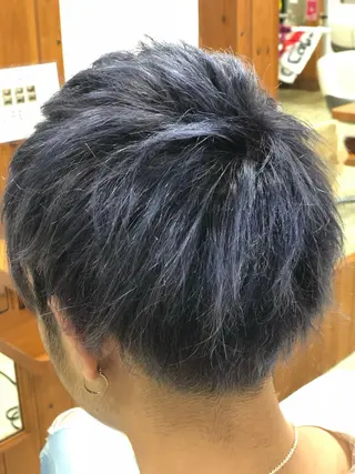 ショート メンズ Snaly カラー特化ページのヘアスタイル