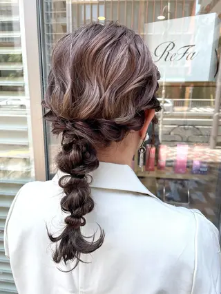ヘアアレンジ ヘアアレンジ 🌿あがりれいなのその他イメージ
