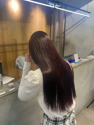 カラー とば みゆうのヘアスタイル