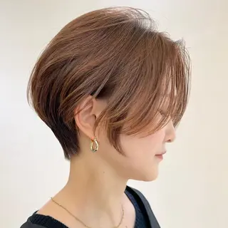 ショート 《カット¥0》 朝山良徳のヘアスタイル