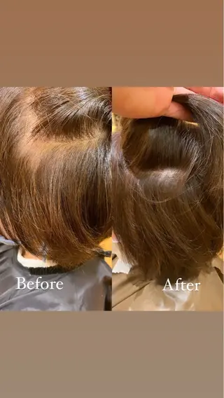 カラー 髙橋 采来のヘアスタイル