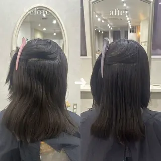 ミディアム 【大宮】 natsumi🌷のヘアスタイル