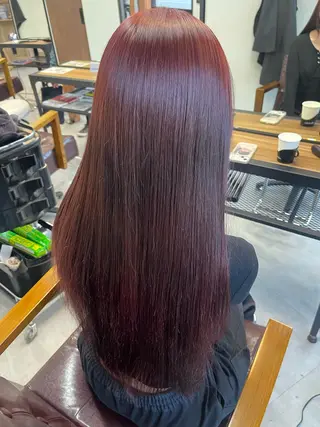 ロング カラー ｼﾉｻﾞｷ ｷﾅのヘアスタイル